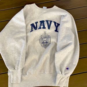 Champion Navy Sweatshirt